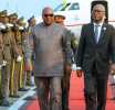 Mahama Touches Down In Angola For Crucial AU Summit On Conflict Resolution